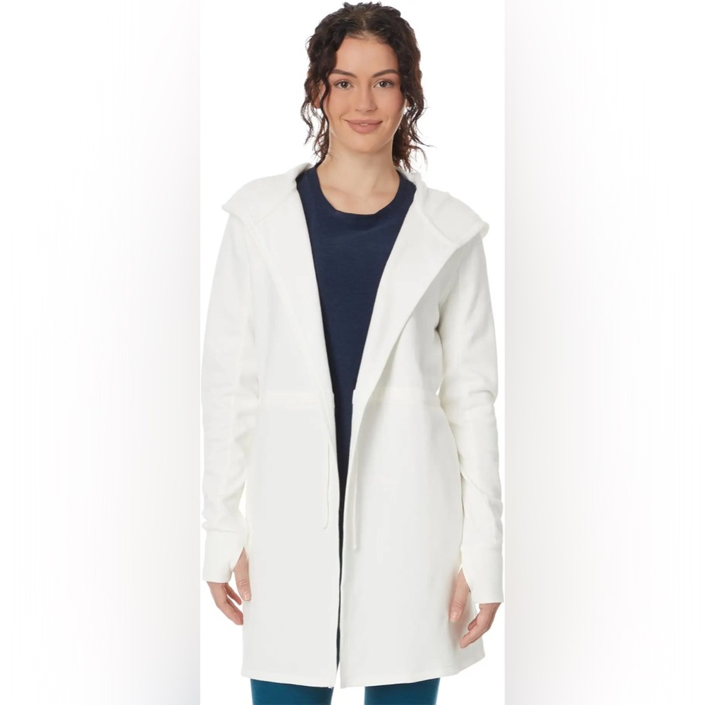 Beyond Yoga On The Go Jacket white XS